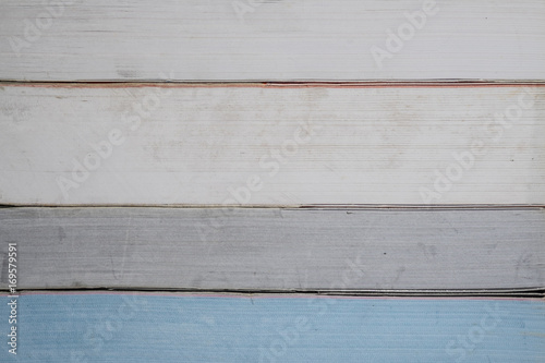 Top view background of old book