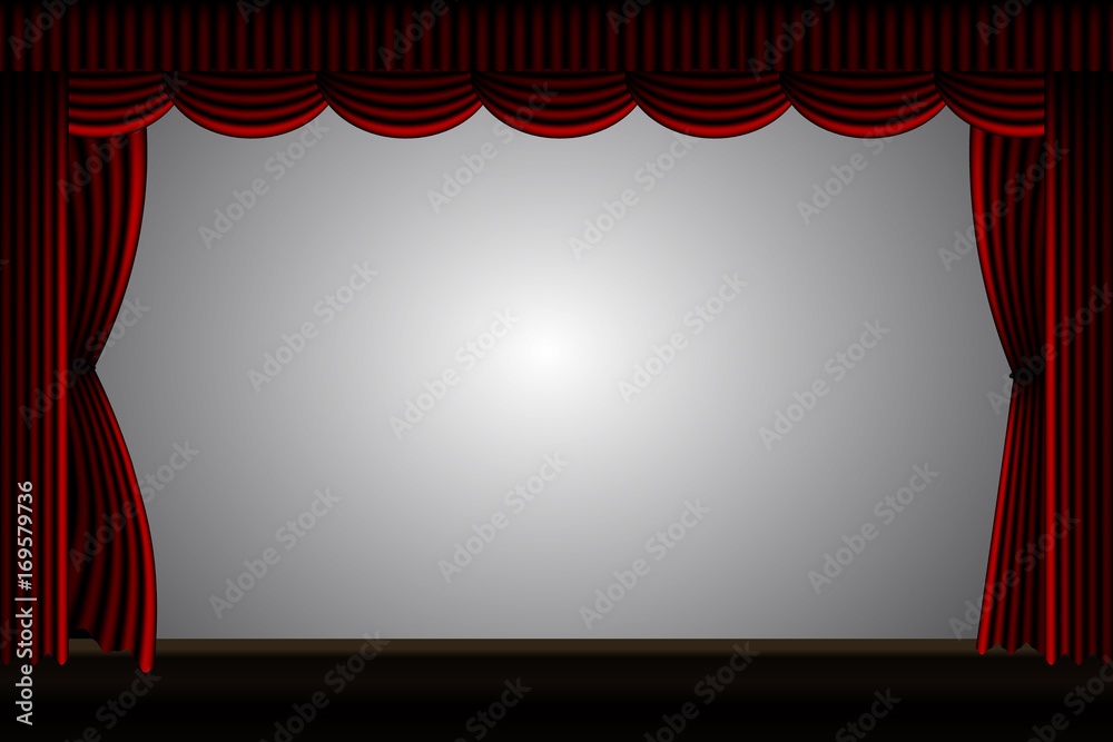 Fototapeta premium vector design elegant theater background