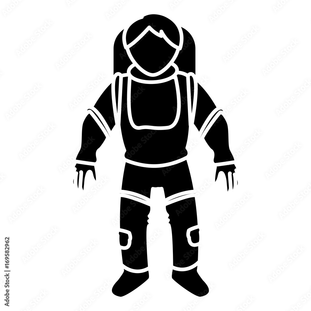 astronaut space suit people science astronomy vector illustration astronaut space suit people science astronomy vector illustration