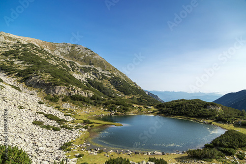 View of Muratovo lake in Pirin Mountain  Bulgaria