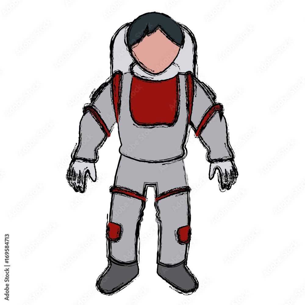 astronaut space suit people science astronomy vector illustration astronaut space suit people science astronomy vector illustration