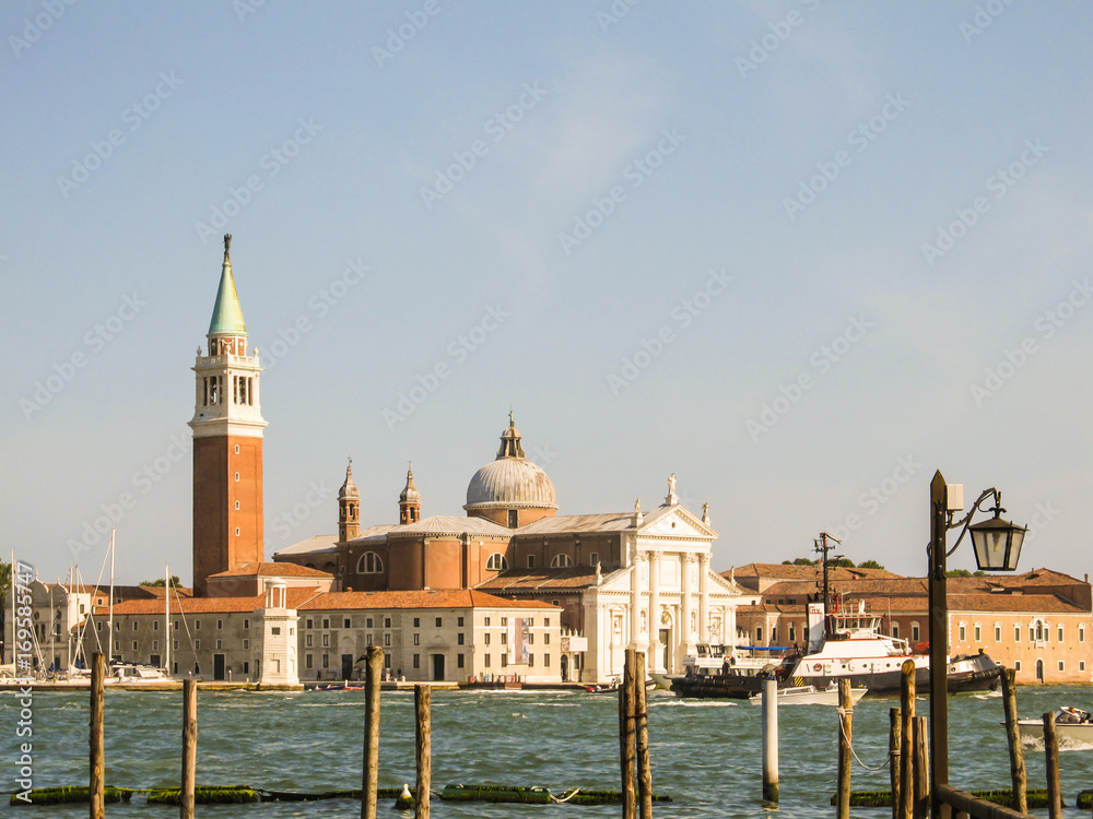 Chiesa di San Giorgio Maggiore viewed from the other side of the canal