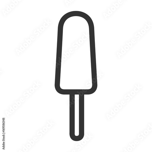 Isolated popsicle icon