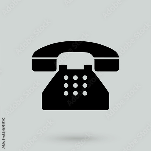 Telephone vector icon