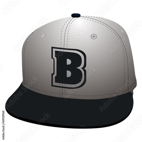 Isolated baseball cap