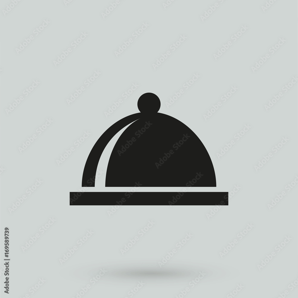 Tray Icon isolated on background Tray Icon isolated on background