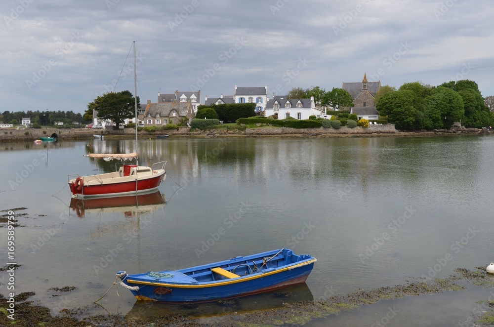 Fototapeta premium île de Saint-Cado, Morbihan, France