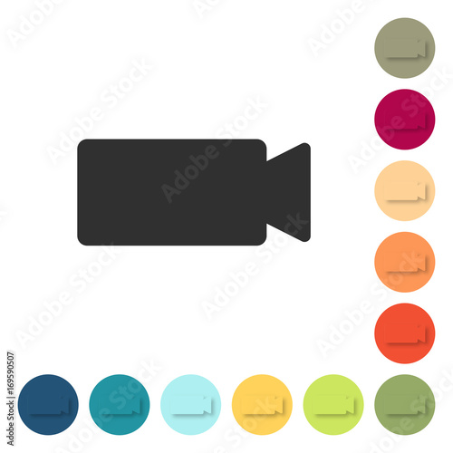 Farbige Buttons - Kamera Aufnahme