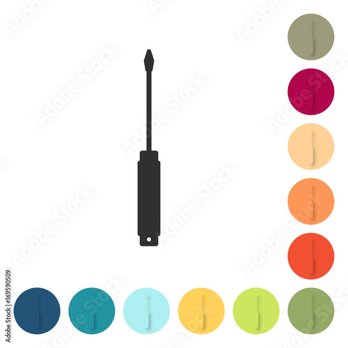 Farbige Buttons - Schraubendreher
