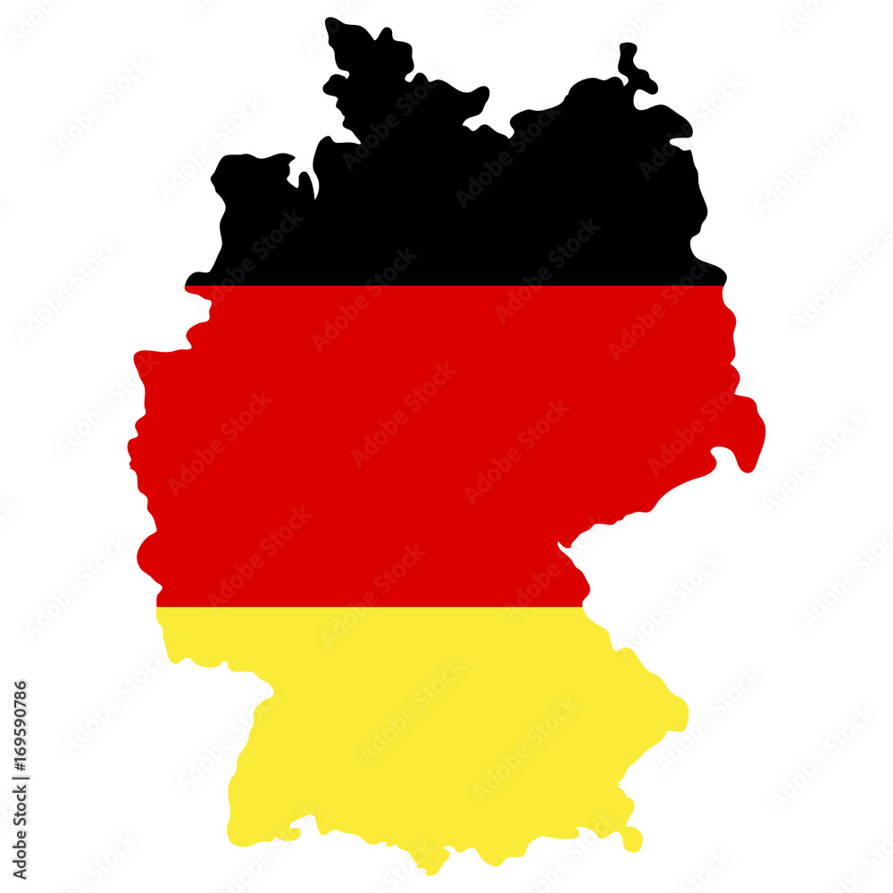 Map with flag Map with flag