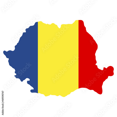 Map with flag