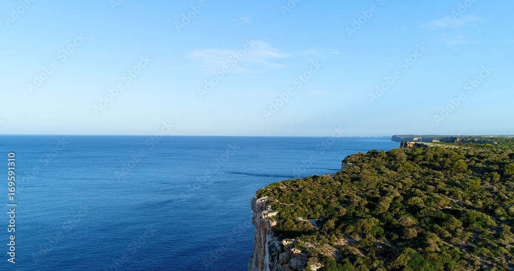paysage de la côte espagnole 