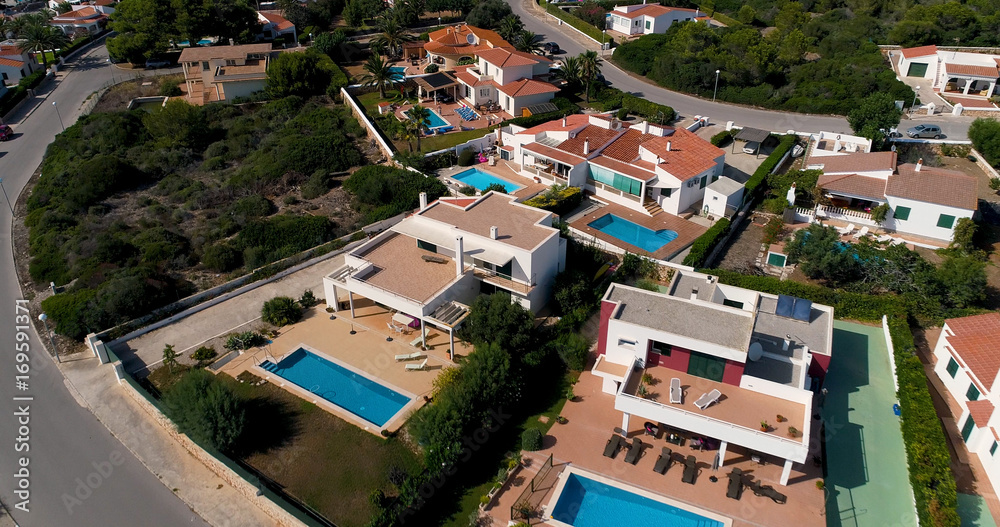 Fototapeta premium villa de luxe sur la côte espagnole