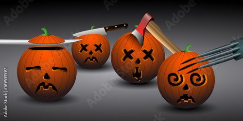 Isolated halloween icon