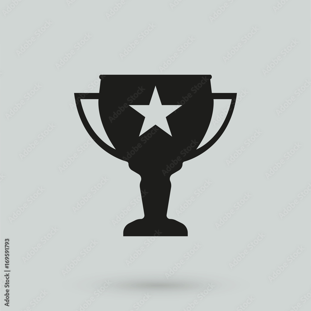 Vector winner cup Icon Vector winner cup Icon