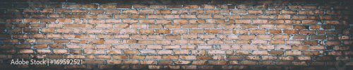 Wall with an old colored brick. mockup