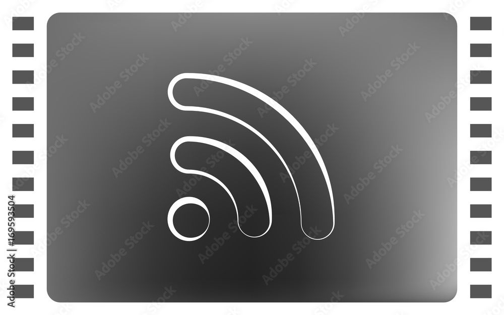 Wi-Fi symbol icon. Vector illustration Wi-Fi symbol icon. Vector illustration