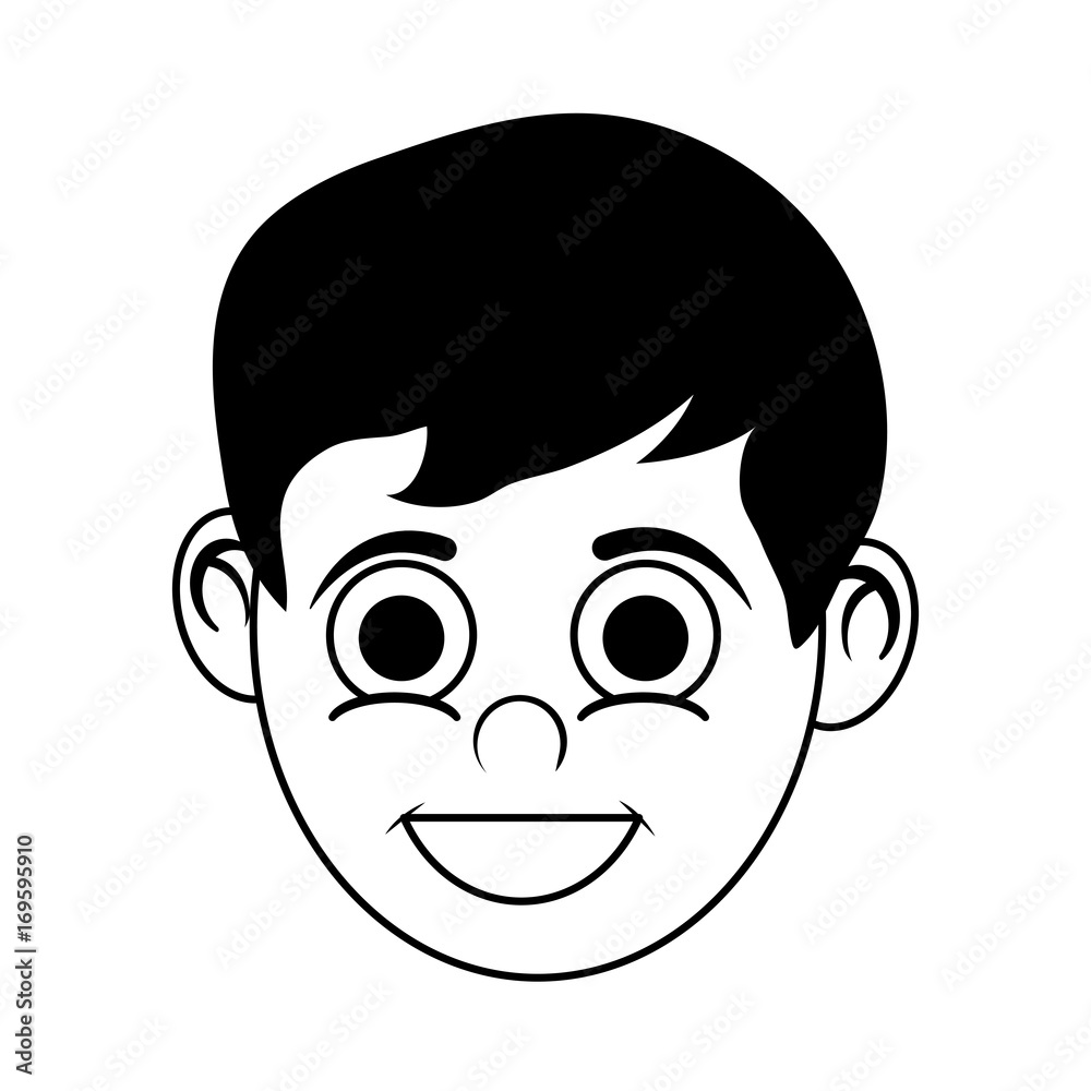 Boy cartoon icon Kid childhood little and people theme Isolated design Vector illustration Boy cartoon icon Kid childhood little and people theme Isolated design Vector illustration
