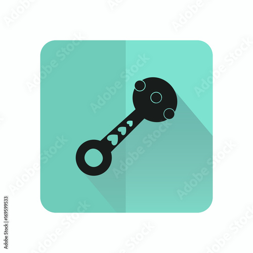 Rattle icon.