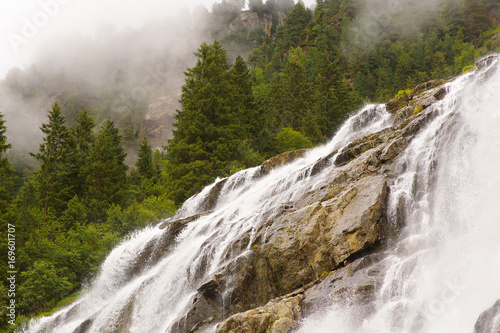 Grawa watefall  Stubai Alps  Austria