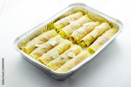 Cooking baked cannelloni