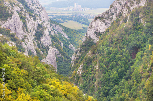 Slovakia - Zadielska valley in national park Slovensky Kras. photo