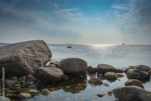 The rocky shore of the White sea. © Valery Smirnov
