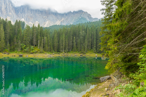 Lake of Carezza  Dolomites  South tirol