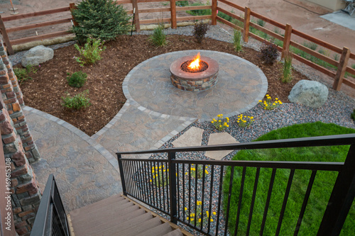 Circular Fire Pit