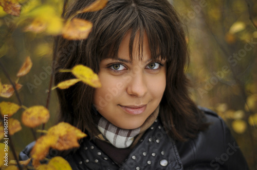 Autumn Portrait Female Face