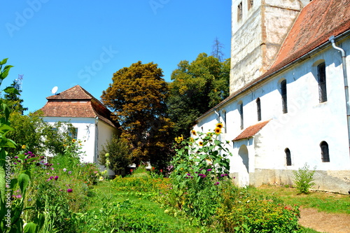 Fortified medieval saxon church in the village Cincu, Grossschenk, Transylvania,Romania
The settlement was founded by the Saxon colonists in the middle of the 12th century photo