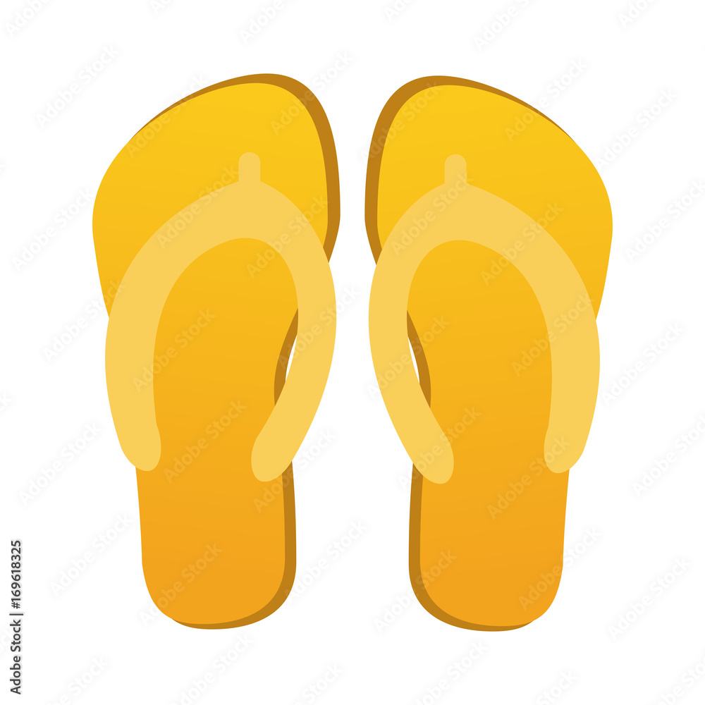 flip flop sandals icon image vector illustration design flip flop sandals icon image vector illustration design