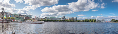 Panorama de Binnealster, Hambourg photo