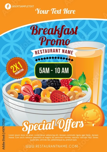 breakfast brochure muesli