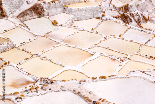 Peru, Urubamba, Salinas de Maras, Salzterrassen