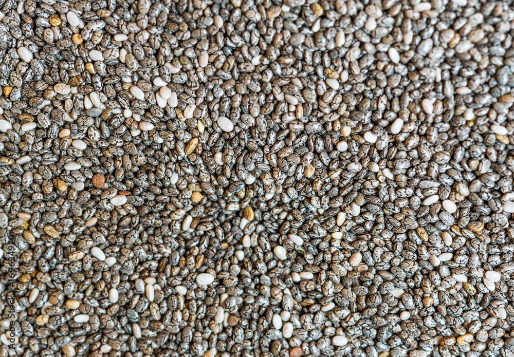 Chia seeds background. Healthy lifestyle and eating concept. Superfood. Chia seeds background. Healthy lifestyle and eating concept. Superfood.
