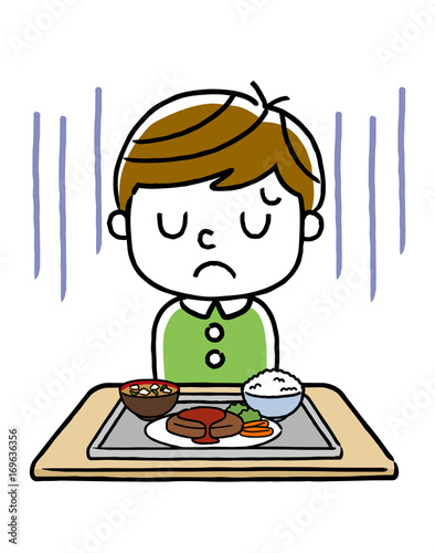 男の子：食欲不振
