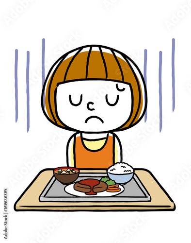 女の子：食欲不振
