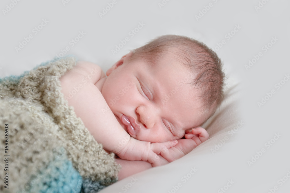 indoor portrait of adorable european newborn baby indoor portrait of adorable european newborn baby