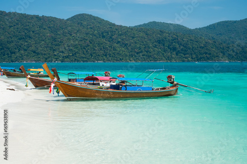 Local wooden boat