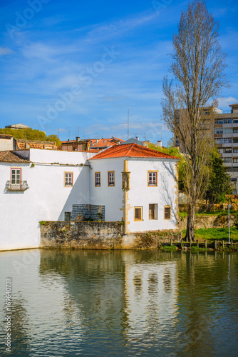 Garden of Tomar city. Santarem District. Portugal.
