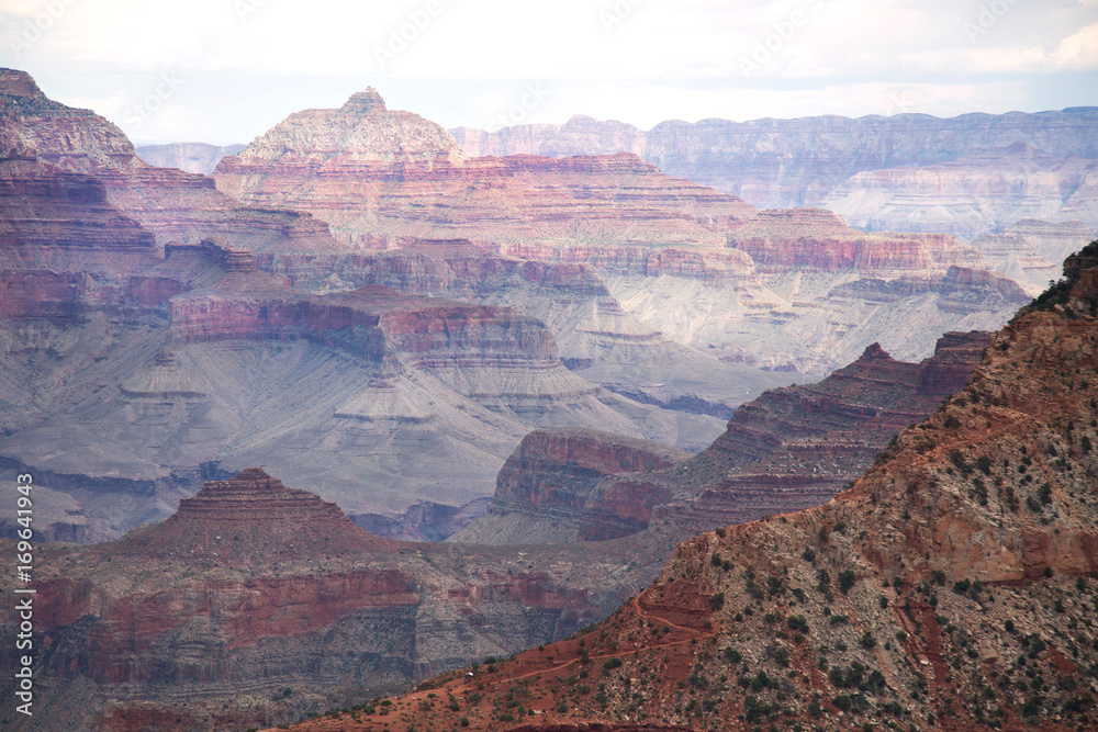 Beautiful view of the Grand Canyon