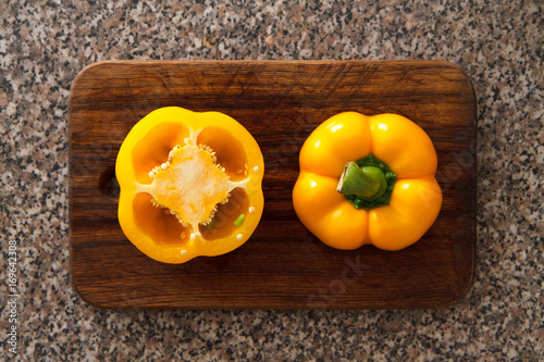Yellow pepper III photo