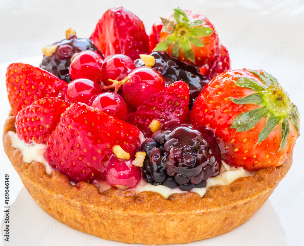 Fototapeta premium tartelette multi-fruits 