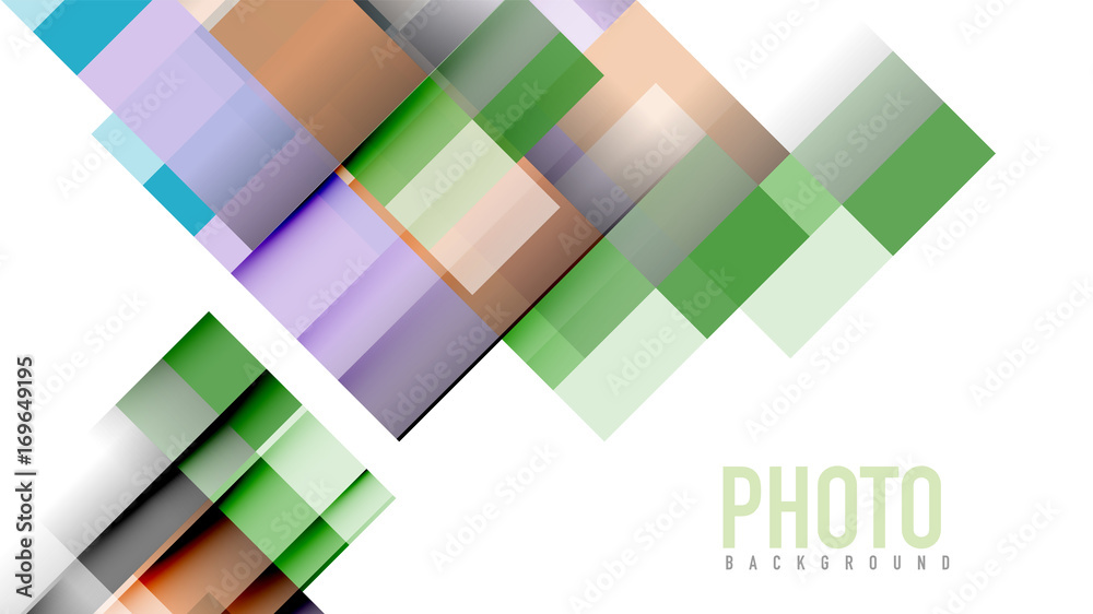 Business presentation geometric template Business presentation geometric template