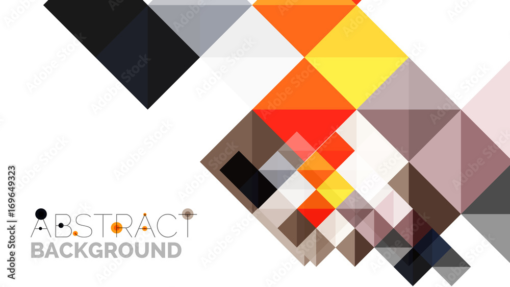 Modern geometric presentation background Modern geometric presentation background
