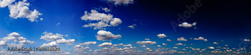 sky clouds panorama