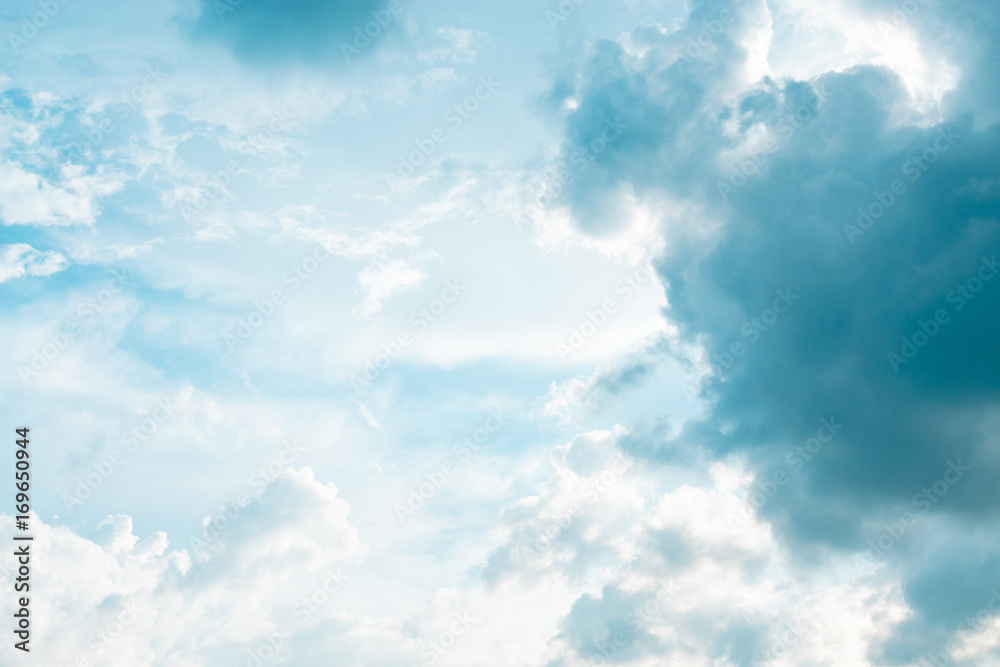 The sky with clouds moving with the wind. The sky with clouds moving with the wind.