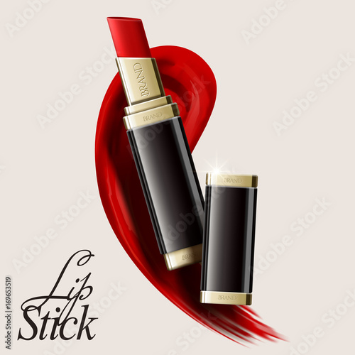 Lip stick mockup