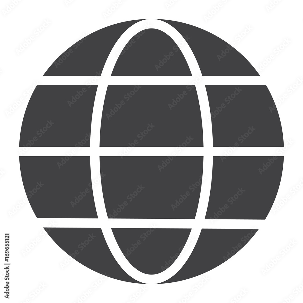 Globe earth icon vector, filled flat sign, solid pictogram isolated on white. Symbol, logo illustration. Pixel perfect graphics Globe earth icon vector, filled flat sign, solid pictogram isolated on white. Symbol, logo illustration. Pixel perfect graphics